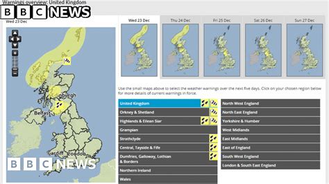 are there any weather warnings for bradford.
